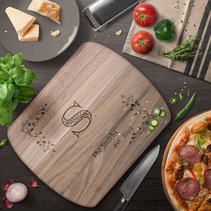 Personalized Hardwood Cutting Boards  -  Create a Unique Gift for Wedding, Housewarming, Christmas