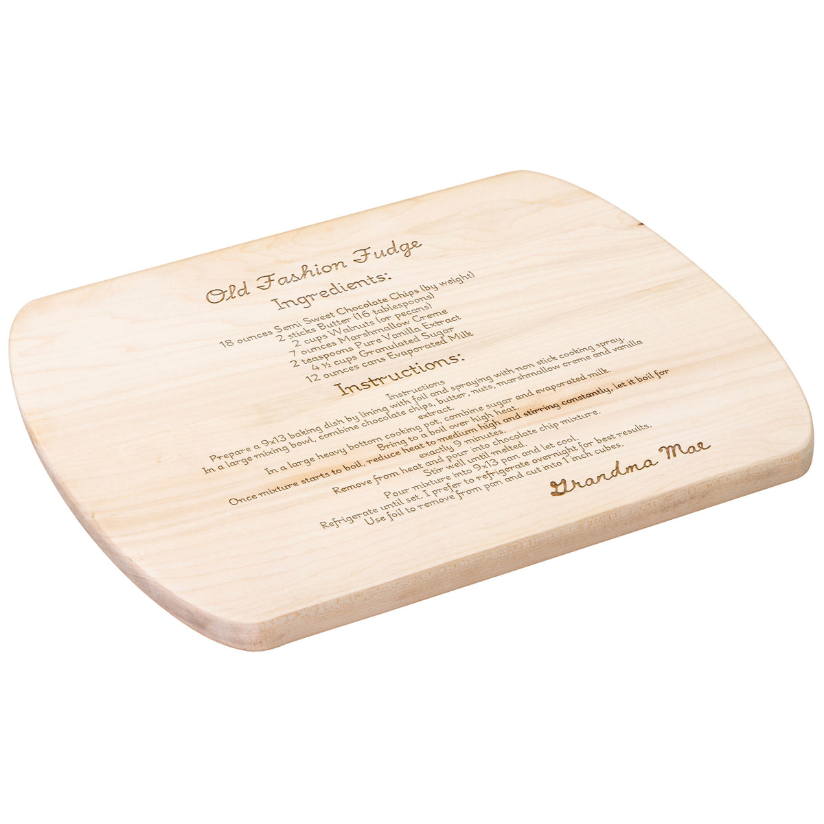 Personalized Hardwood Cutting Boards  -  Create a Unique Gift for Wedding, Housewarming, Christmas