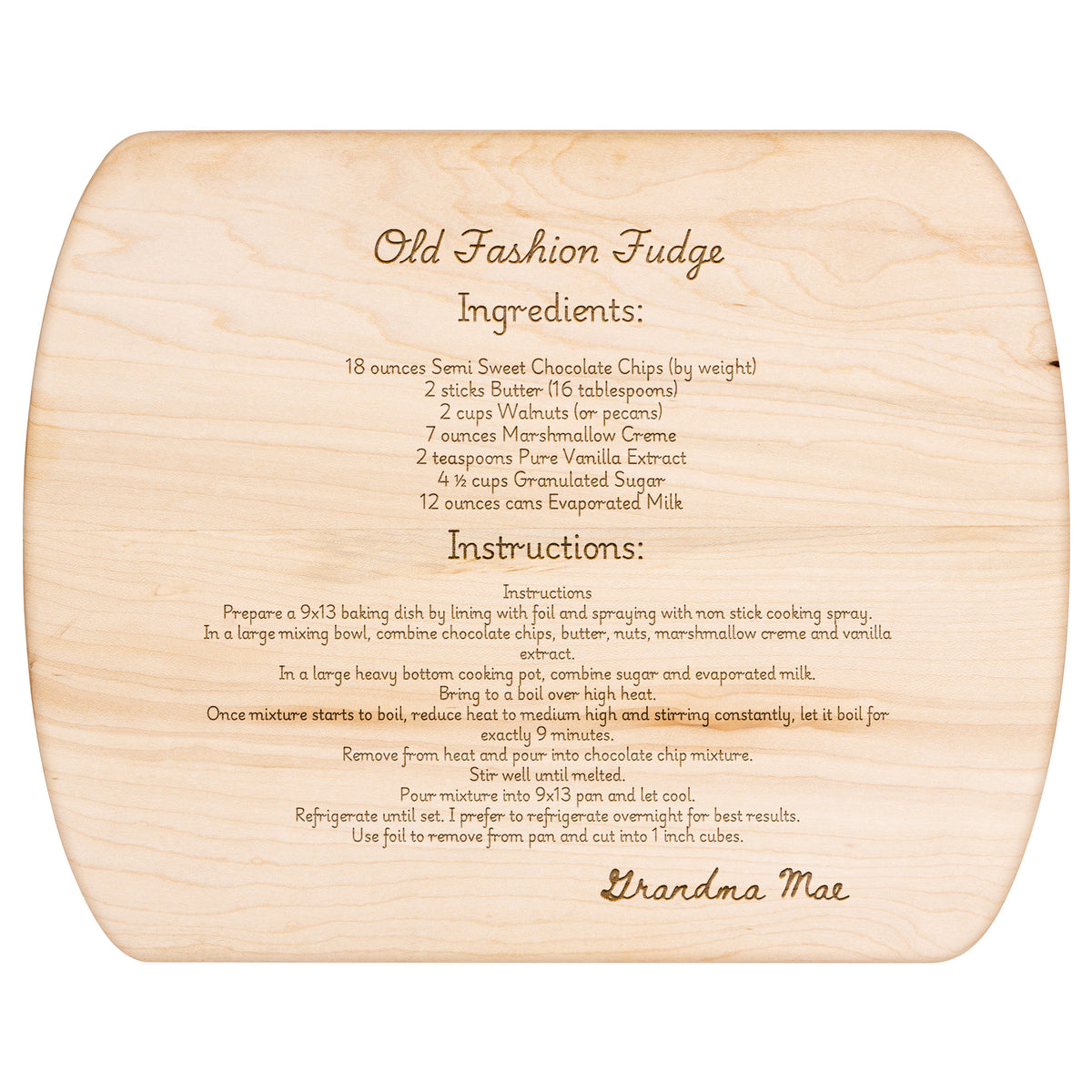 Personalized Hardwood Cutting Boards  -  Create a Unique Gift for Wedding, Housewarming, Christmas