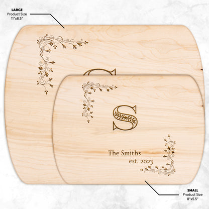 Personalized Hardwood Cutting Boards  -  Create a Unique Gift for Wedding, Housewarming, Christmas