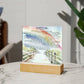 Square Acrylic Plaque - The Rainbow Bridge
