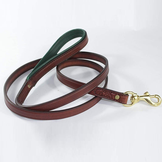 5 Foot - Amish Dog Leash Amish Dog Leash | Leather Dog Lead | Strong Leather Leash | Pet Leather Leash | Premium Leather | Durable Leash | Gift For Dog Person