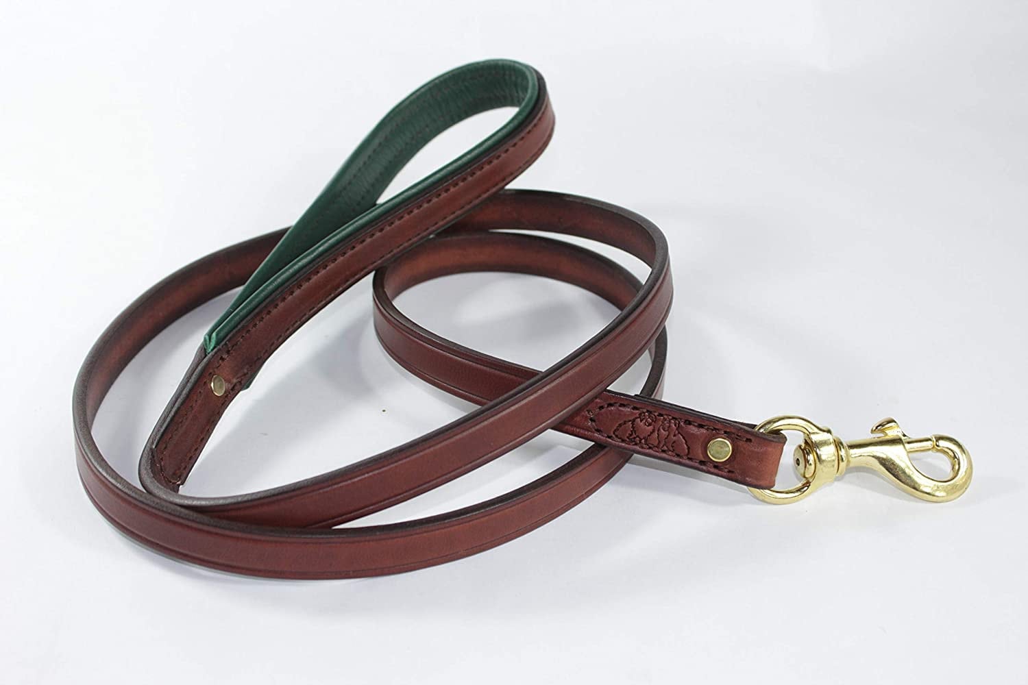 10 Foot - Amish Dog Leash | Leather Dog Lead | Strong Leather Leash